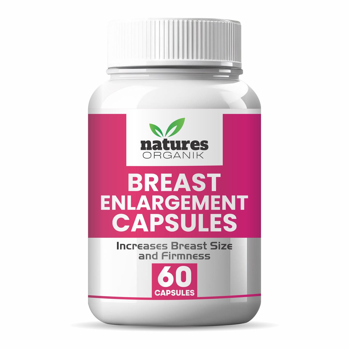 Natures Organik Breast Enlargement 60 Capsules