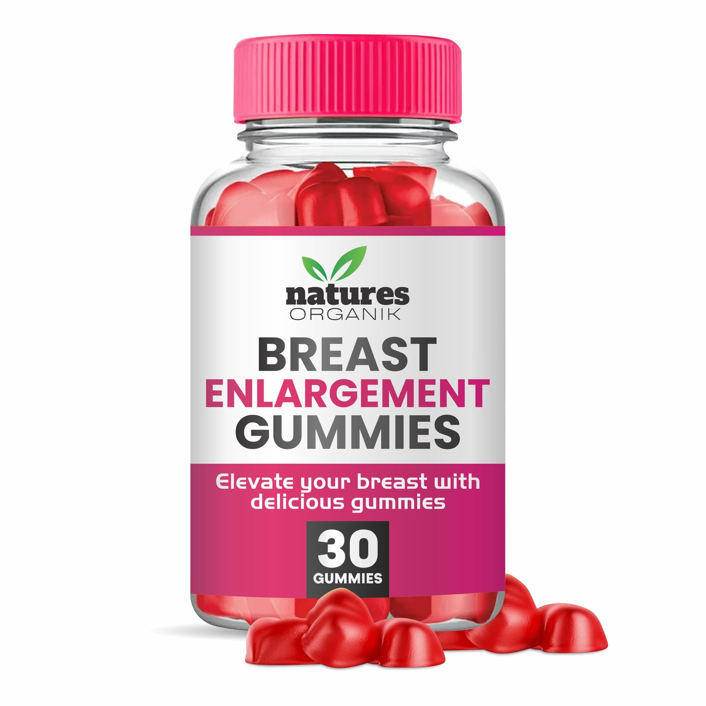 Natures Organik Breast Enlargement 30 Gummies